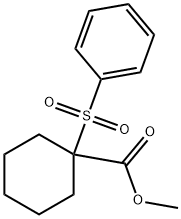 methyl 1-(benzenesulfonyl)cyclohexane-1-carboxylate|