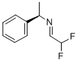 (R)-N-(2,2-DIFLUOROETHYLIDENE)-1-PHENYLETHYLAMINE Structure