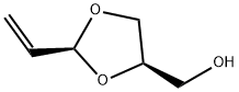 cis-2-vinyl-1,3-dioxolane-4-methanol ,16081-26-8,结构式