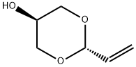 trans-2-vinyl-1,3-dioxan-5-ol,16081-29-1,结构式