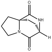6H-3,8a-Ethanopyrrolo[1,2-a]pyrazine-1,4-dione,tetrahydro-,(3R)-(9CI) Structure