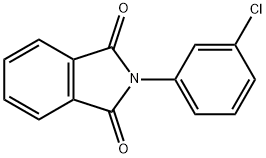 N-(3-氯苯基)酞亚酸, 16082-71-6, 结构式