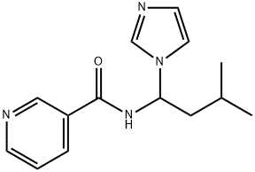 N-(1-이미다졸-1-일-3-메틸-부틸)-니코틴아미드