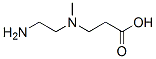 beta-Alanine, N-(2-aminoethyl)-N-methyl- (9CI) Struktur