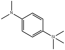 1-Dimethylamino-4-trimethylsilylbenzene Struktur