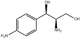 (1R,2R)-2-aMino-1-(4-aMinophenyl)propane-1,3-diol acetate 化学構造式