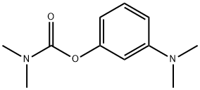 ジメチルカルバミド酸m-(ジメチルアミノ)フェニル 化学構造式