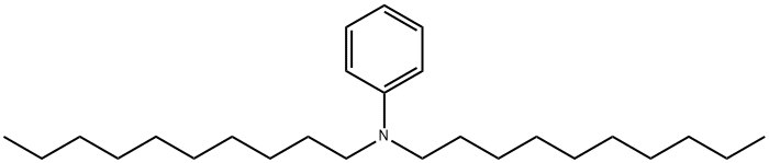 N-decyl-N-phenyl-decan-1-amine 结构式