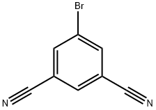 5-Bromo-1,3-benzenedicarbonitrile 化学構造式