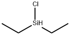 クロロジエチルシラン 化学構造式