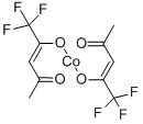双(三氟-2,4-戊二酮)钴(II), 16092-38-9, 结构式