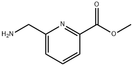 6-氨基甲基吡啶-2-甲酸 结构式