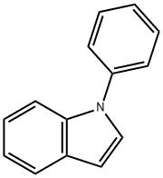 1-フェニル-1H-インドール 化学構造式