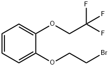 2-[2-(2,2,2-三氟乙氧基)苯氧基]乙基溴 结构式