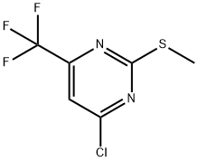 4-CHLORO-2-(METHYLSULFANYL)-6-(TRIFLUOROMETHYL)PYRIMIDINE price.