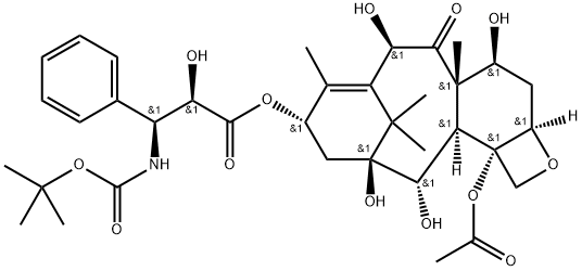 Desbenzoyl Docetaxel, 160972-48-5, 结构式