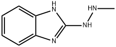 2H-Benzimidazol-2-one,1,3-dihydro-,methylhydrazone(9CI) Structure