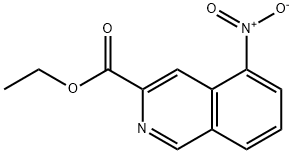 Ethyl 5-nitroisoquinoline-3-carboxylate Struktur