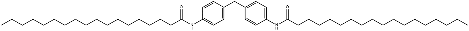 N,N'-(methylenedi-4,1-phenylene)bis(stearamide) 结构式