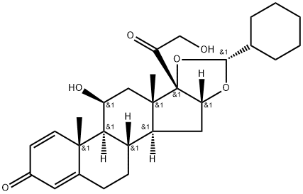 去异丁基环索奈德 结构式