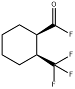 시클로헥산카르보닐플루오라이드,2-(트리플루오로메틸)-,cis-(9CI)