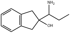 2-(1-アミノプロピル)インダン-2-オール 化学構造式