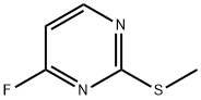 Pyrimidine, 4-fluoro-2-(methylthio)- (9CI) 结构式