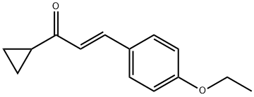 2-Propen-1-one,1-cyclopropyl-3-(4-ethoxyphenyl)-,(E)-(9CI) Structure