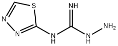 Hydrazinecarboximidamide,  N-1,3,4-thiadiazol-2-yl- Structure