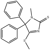 16116-39-5 1-Methyl-4-(methylthio)-5,5-diphenyl-3-imidazoline-2-thione