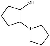 Cyclopentanol, 2-(1-pyrrolidinyl)- (9CI) Structure