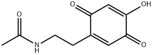 Acetamide, N-[2-(4-hydroxy-3,6-dioxo-1,4-cyclohexadien-1-yl)ethyl]- (9CI),161236-57-3,结构式