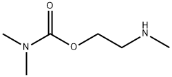 Carbamic acid, dimethyl-, 2-(methylamino)ethyl ester (9CI) 结构式