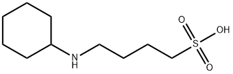 4-[CYCLOHEXYLAMINO]-1-BUTANESULFONIC ACID Struktur