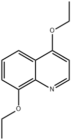 Quinoline, 4,8-diethoxy- (9CI) Structure