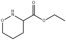 2H-1,2-Oxazine-3-carboxylicacid,tetrahydro-,ethylester(9CI) Structure