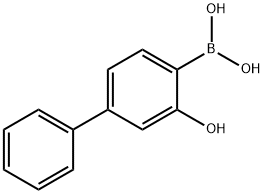 Boronic acid, B-(3-hydroxy[1,1'-biphenyl]-4-yl)- Struktur