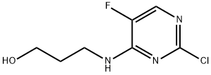 16145-15-6 3-(2-CHLORO-5-FLUORO-PYRIMIDIN-4-YLAMINO)-PROPAN-1-OL