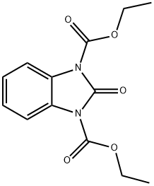 Diethyl 2-oxo-1H-1,3-benzimidazole-1,3(2H)-dicarboxylate Structure