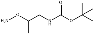 Carbamic acid, [2-(aminooxy)propyl]-, 1,1-dimethylethyl ester (9CI) Structure