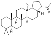 18α-メチル-22α-(1-メチルエテニル)-20,28,29,30-テトラノル-5α-ルパン 化学構造式