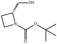 (R)-1-(TERT-BUTOXYCARBONYL)-2-AZETIDINEMETHANOL Structure
