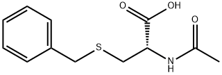 N-アセチル-S-ベンジル-D-システイン 化学構造式