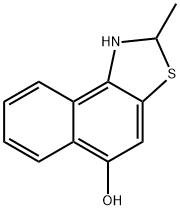 Naphtho[1,2-d]thiazol-5-ol, 1,2-dihydro-2-methyl- (9CI) Structure