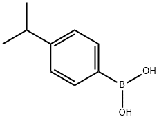 4-Isopropylbenzeneboronic acid Struktur