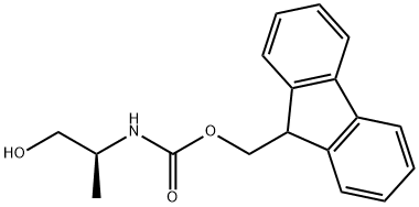 FMOC-L-アラニノール 化学構造式