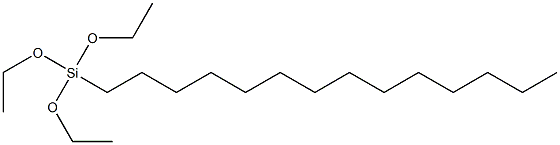 tetradecyltriethoxysilane,16153-27-8,结构式