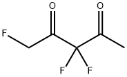 2,4-Pentanedione,  1,3,3-trifluoro- Struktur