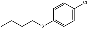 N-丁基(4-氯苯基)硫醚 结构式