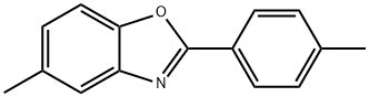 5-methyl-2-(p-tolyl)benzoxazole   Structure